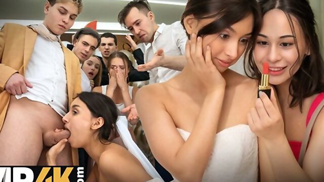 Bride 4K featuring Moon Imps russian girl sex