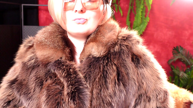 My Hot Fur Coat Collection - Part 1 - Fetish MILF Arya Grander