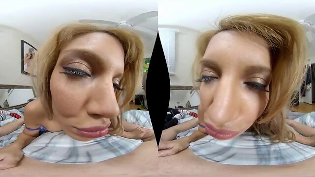 Driving-dads-mercedes ft. Mercedes Carrera: Big Tits, Big Ass  Blowjob VR Porn