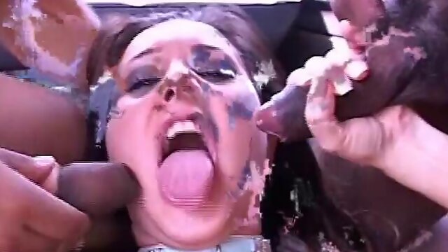 Gangbang van: Blowjob, Dp  Groupsex Porn