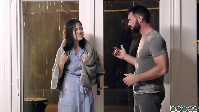 Kendra Spades Stormy Night Ignites Wild Outdoor Heat