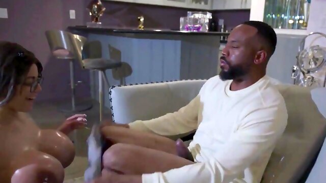 Amber Alena Mesmerizes in Wild Interracial Heat