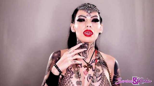 Dainty Nyxi Leon and Sarina Havok at gangbang trailer