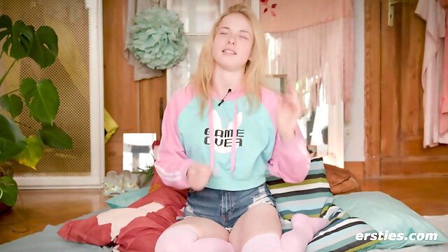 Blonde Solo Füsse, Masturbation Orgasmus Solo, Deutsch, Kitzler