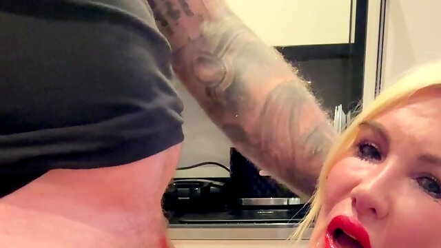 Satin Secretary Totally Facefucked Make-up Ruined