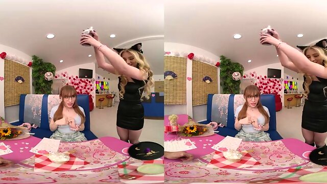 Gf ts: Blowjob, Anal  Vr VR Porn