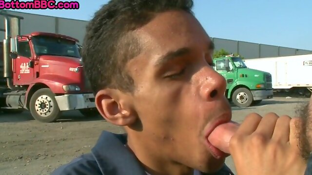 Skinny Black amateur thug pickedup and fucked outdoor 4 cash