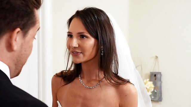 Slim bride Liz Jordan gets fucked like never before