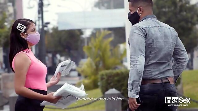 Innocent Latina is in Lima for a few bucks by InkaSex: Big Tits, Big Ass  Blowjob Porn