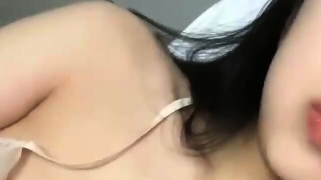 Cute Asian Chubby Teen Wild Dildo Masturbation