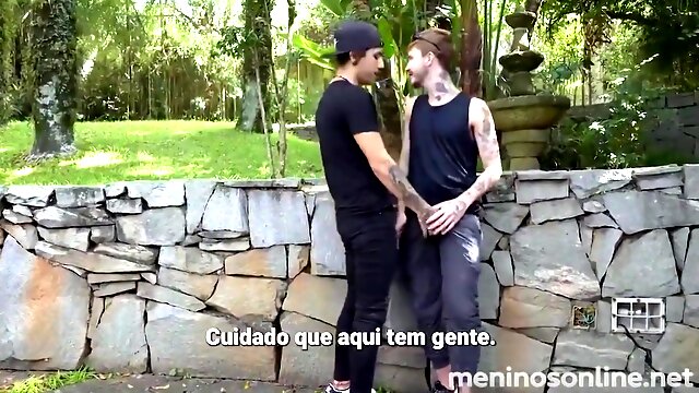 Horny Tattooed Ginger Bottom