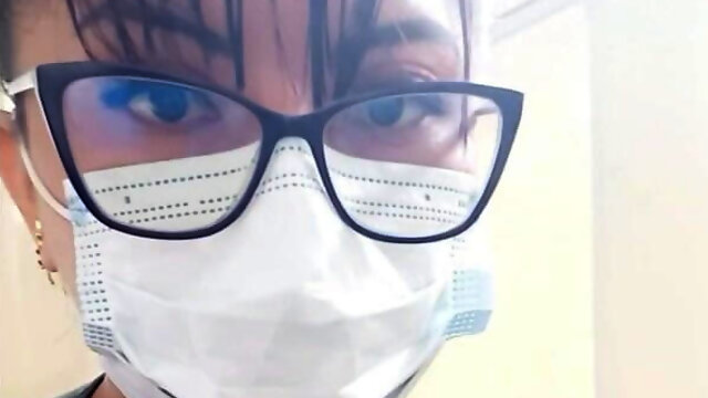 The Dental Doctor Decides to Become an Adult Content Creator and Shows Her Slutty Butt