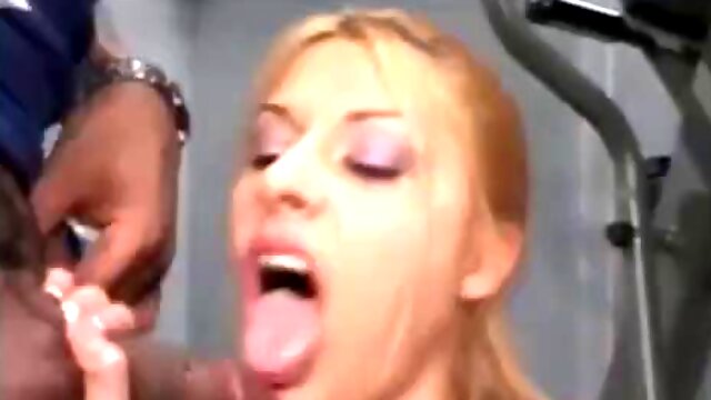 Blonde bitch takes a lot of Black cock: Big Tits, Blowjob  Babe Porn