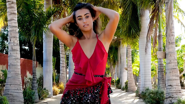 Cute Hispanic Katherinne Sofia posed naked