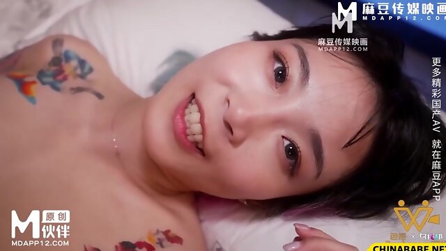 Asian skinny teen impassioned sex