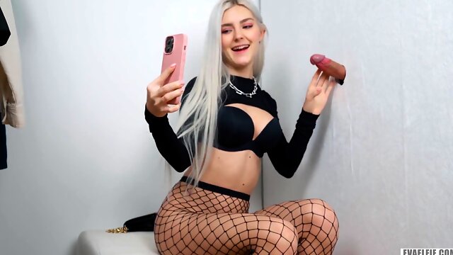 Eva Elfies Wild Gloryhole Passion Sparks Cum Heat