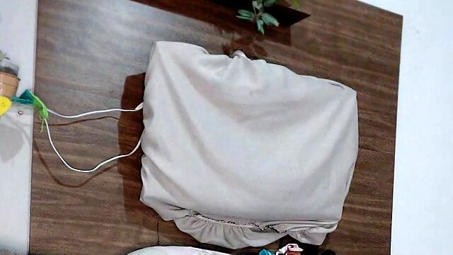 Vanessinha Calls Her Stepson to the Living Room and Appears in Lingerie