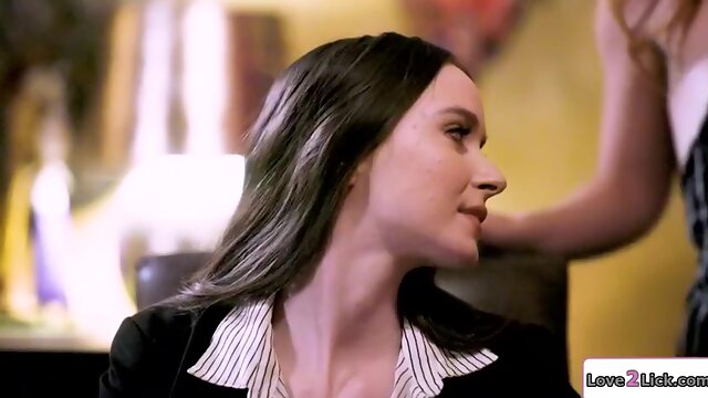 Alison Moore, Alison Rey And Hazel Moore - Brunette Fingers Gf Pussy In Anniversary