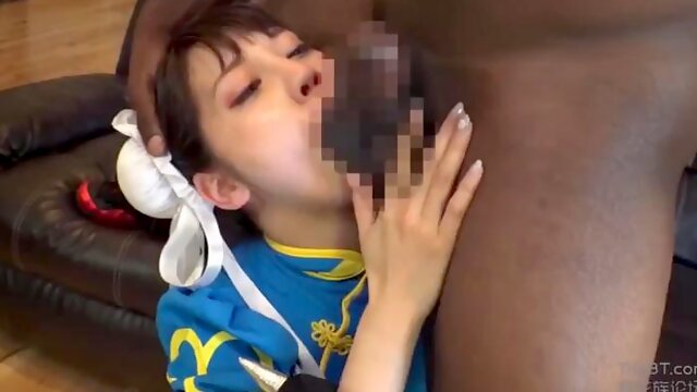 Balrog VS Chun li ft. Chun Li: Blowjob, Asian  Interracial Porn