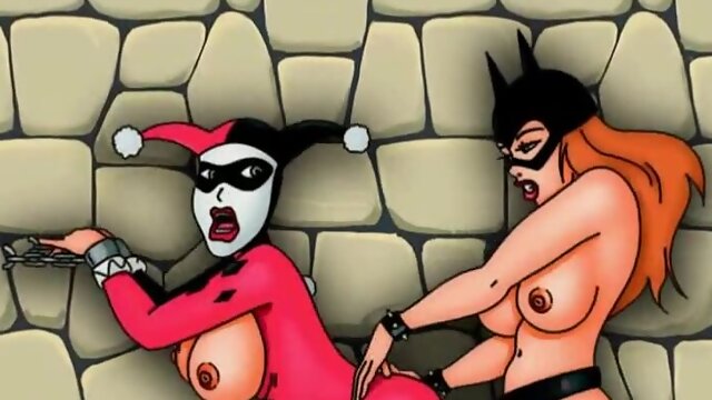 Batman and Catwoman hard sex
