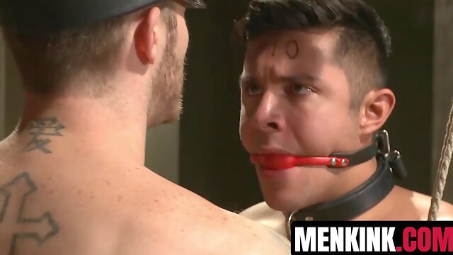 Seth Santoro and Brock Avery made to endure Christian Wildes BDSM