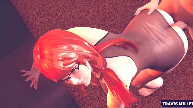 This milf can have 2 ample creampies in a row - Travis Millpi