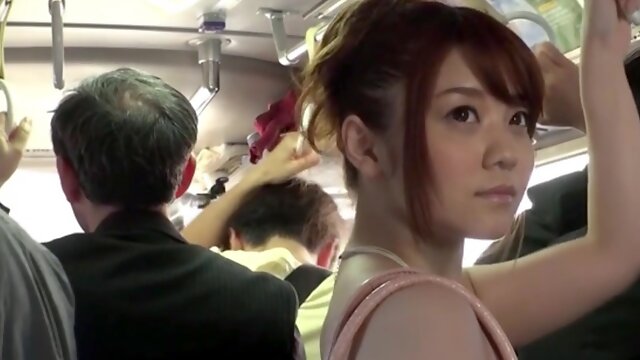 Mari Motoyamas Steamy Train Encounter with a Stranger