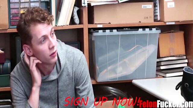 Black Cop Vilolates Teen 18+ Boys Asshole For Stealing 8 Min