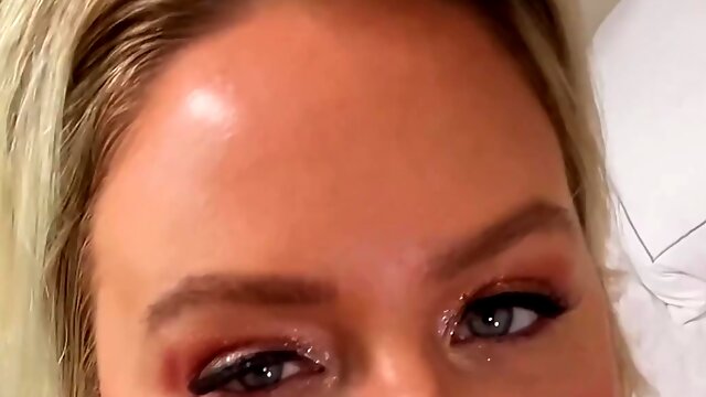 Hot blonde milf with big tits and ass who is a big slut for my BBC gives me a long blowjob and gets fucked doggystyle