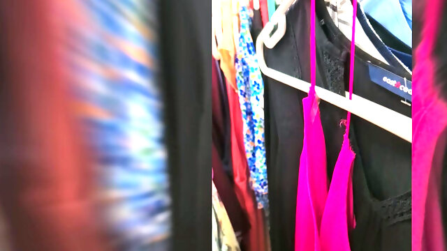 Caught Him Creeping and Peeking on Me While Shopping