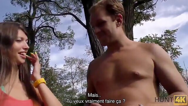 Hunt4k. naughty girl is glad to have Anal Sex for fine