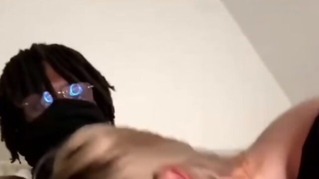 German girl taste a big black dick - Blond hair babe