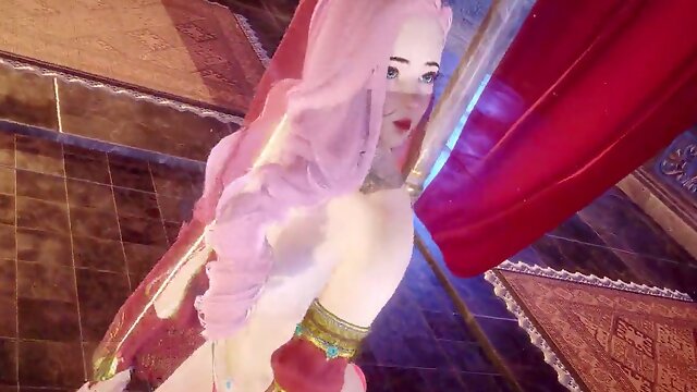 Mind-blowing uncensored anime hentai dance by 3D-HentaiGames featuring League of Legends characters