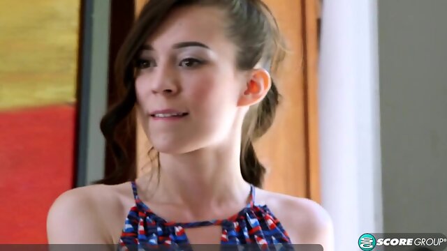 Petite Ariel Grace Gets Fucked Every Way By an Older Guy - Ariel Grace and Donnie Rock - 18eighteen