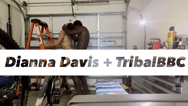 Mechanic Girl Takes a Big Dick in the Garage