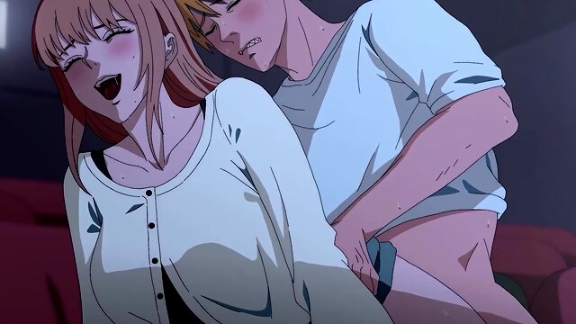 Fucking gorgeous Makima from Chainsaw Man right in the movie theater