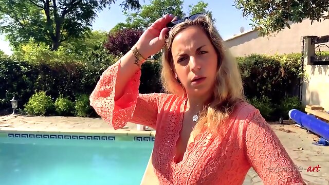 Pov Meeting, Striptease, Sextoy And Bj With Chubby Babe