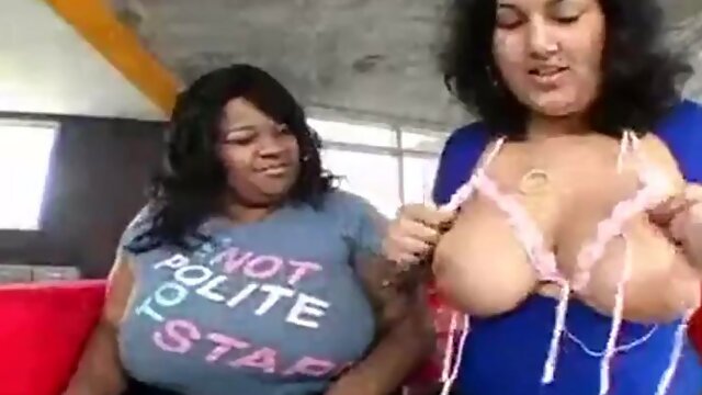 Oily Black bbw takes a big ole dick ft. Pink Kandi: Big Tits, Blowjob  Cumshot Porn