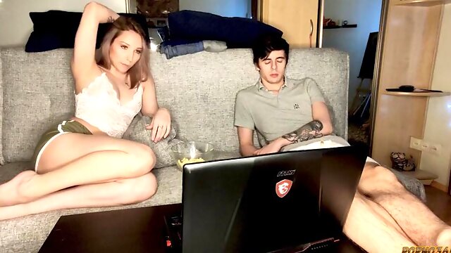 My roommate fucked me hard: Big Tits, Big Ass  Blowjob Porn