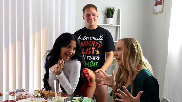 Paisley Porter having MFF with Joshua Lewis and Vanessa Marie