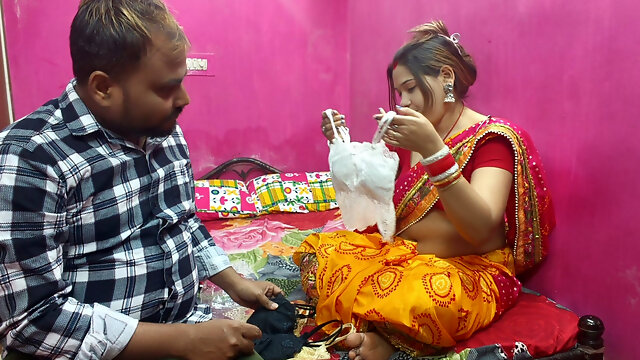 My Devar Fuck Me Hard Then Cum in My Mouth, When My Devar Give Me Bra Set, Beautiful Wife Sex Video