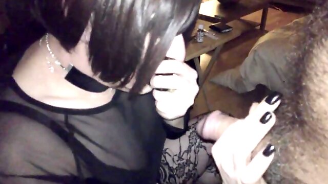 Beautiful Mature Sissy Sucks Daddy