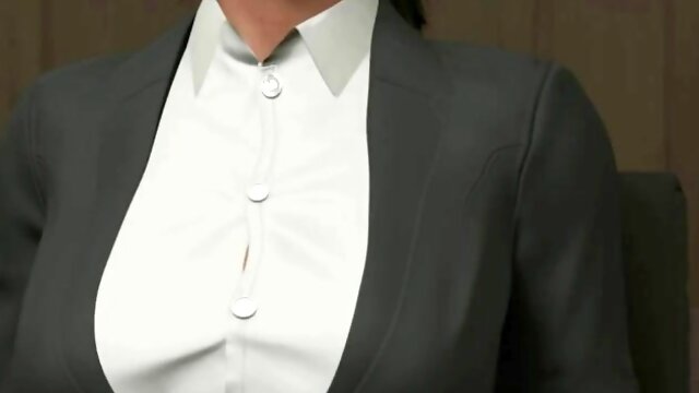 [Live NTR] Brunette MILF BBC 3D Animation