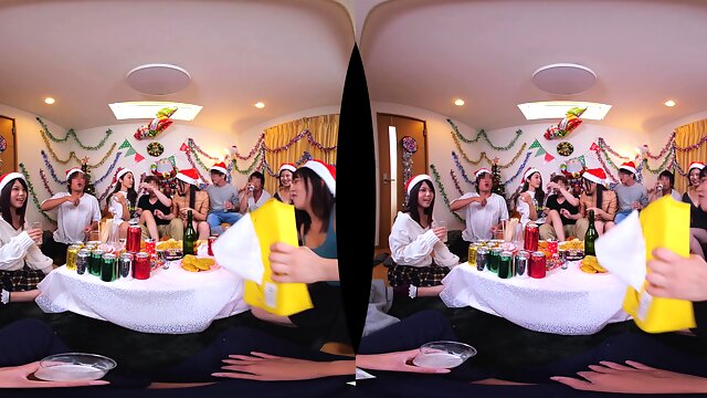 Japanese group sex with pussy licking and fucking