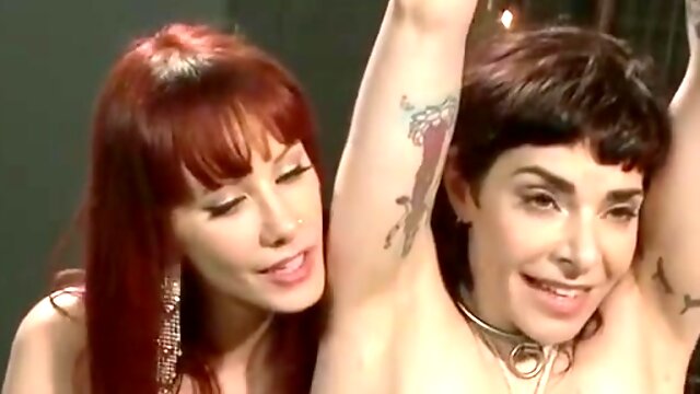 Big Titted Lesbian Spanked