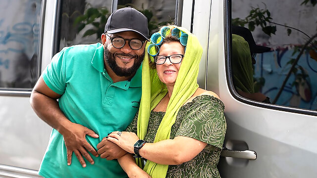 Fat Granny Picked up From Street for BBC Anal