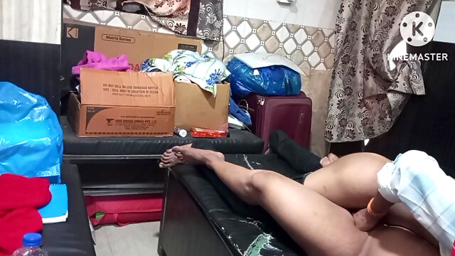 Stepmom with Stepsons Friend