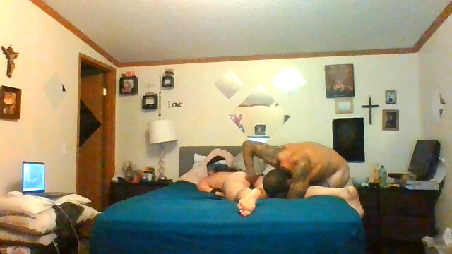 Satin Lady Gets Her First Feel of Her New Favorite Toy