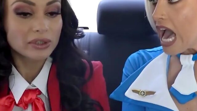 Kinky step moms Crystal Rush & Kyla Keys are the brilliant milf gifts - swappz