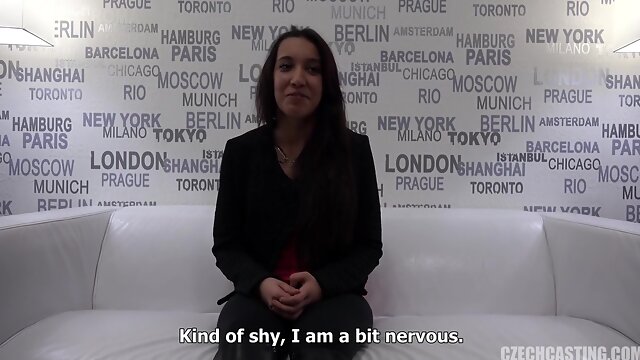 Oiled Babe At Casting